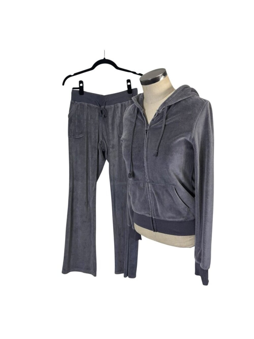 Vintage Y2K Velour Tracksuit Set Medium